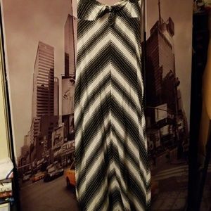 Roxy maxi tie front dress